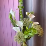 Букет з Кали, Молюцели, Амі, Фрезія, Леукодендрон